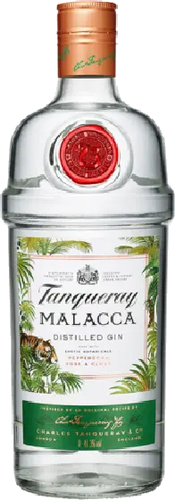 Een fles Tanqueray, uit het schap in de winkel in Bathmen
