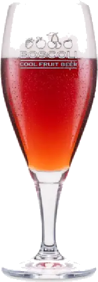 Een glas van Boscoli, uit het schap in de winkel in Bathmen