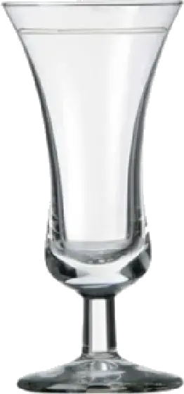 Een glas van Intermezzo, uit het schap in de winkel in Bathmen