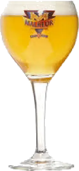 Een glas van Malheur, uit het schap in de winkel in Bathmen