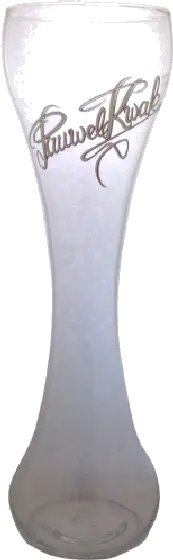 Een glas van Pauwel Kwak, uit het schap in de winkel in Bathmen