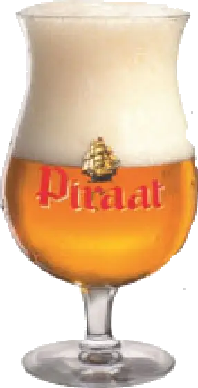 Een glas van Piraat, uit het schap in de winkel in Bathmen