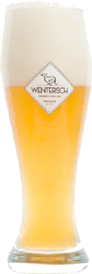 Een glas van Wentersch, uit het schap in de winkel in Bathmen