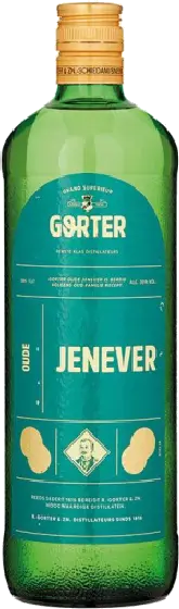 Een fles Gorter, uit het schap in de winkel in Bathmen