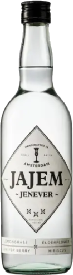 Een fles Jajem, uit het schap in de winkel in Bathmen