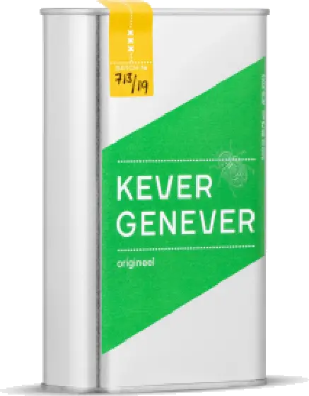 Een fles Kever, uit het schap in de winkel in Bathmen