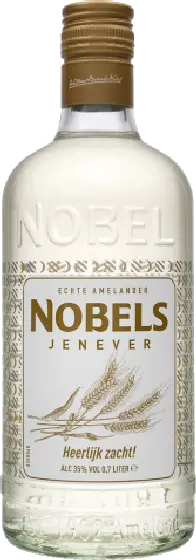Een fles Nobels, uit het schap in de winkel in Bathmen