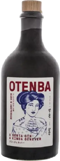 Een fles Otenba, uit het schap in de winkel in Bathmen