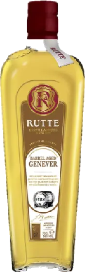 Een fles Rutte, uit het schap in de winkel in Bathmen