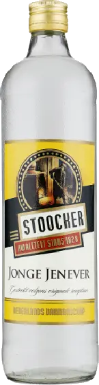 Een fles Stoocker, uit het schap in de winkel in Bathmen