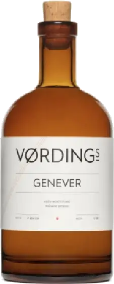 Een fles Vording's, uit het schap in de winkel in Bathmen