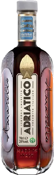 Een fles Adriatico, uit het schap in de winkel in Bathmen
