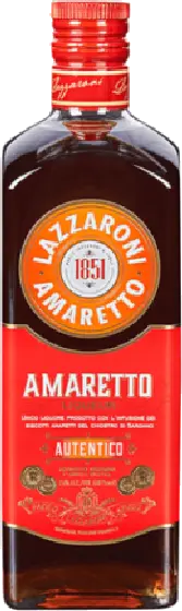 Een fles Amaretto, uit het schap in de winkel in Bathmen