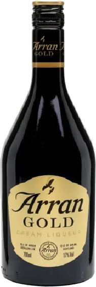 Een fles Arran, uit het schap in de winkel in Bathmen