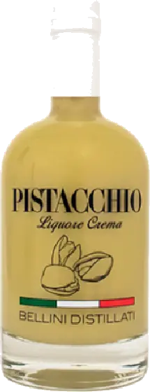 Een fles Bellini Liquore Crema, uit het schap in de winkel in Bathmen