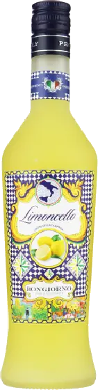 Een fles Bongiorno, uit het schap in de winkel in Bathmen