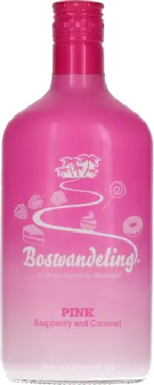 Een fles Boswandeling, uit het schap in de winkel in Bathmen