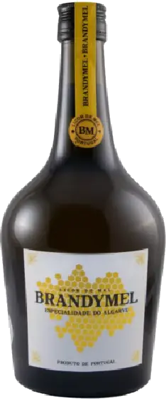 Een fles Brandymel, uit het schap in de winkel in Bathmen