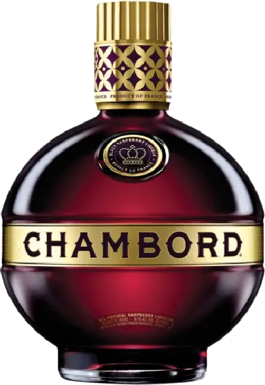 Een fles CHAMBORD, uit het schap in de winkel in Bathmen