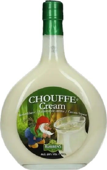Een fles Chouffe, uit het schap in de winkel in Bathmen