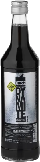 Een fles Dutch, uit het schap in de winkel in Bathmen