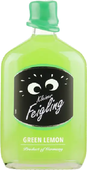 Een fles Feigling, uit het schap in de winkel in Bathmen