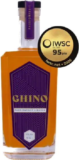 Een fles Ghino, uit het schap in de winkel in Bathmen