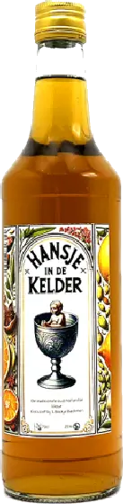 Een fles Hansje, uit het schap in de winkel in Bathmen