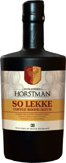 Een fles Horstman, uit het schap in de winkel in Bathmen