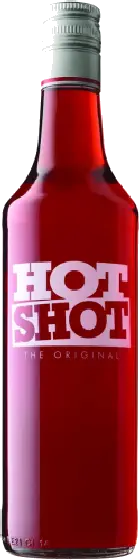 Een fles Hotshot, uit het schap in de winkel in Bathmen
