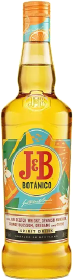 Een fles J&B, uit het schap in de winkel in Bathmen