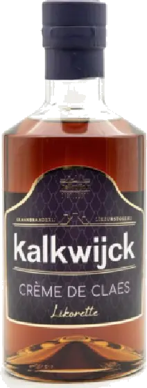 Een fles Kalkwijck, uit het schap in de winkel in Bathmen