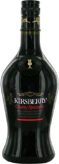 Een fles Kirsberry, uit het schap in de winkel in Bathmen