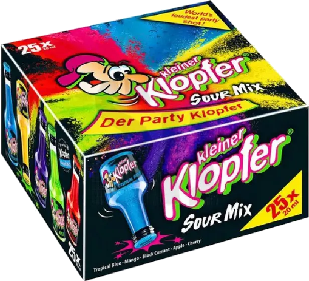 Een fles Kleiner, uit het schap in de winkel in Bathmen