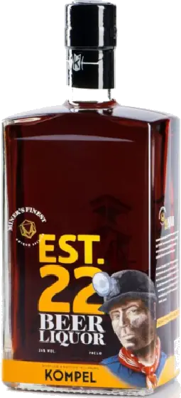 Een fles Kompel, uit het schap in de winkel in Bathmen