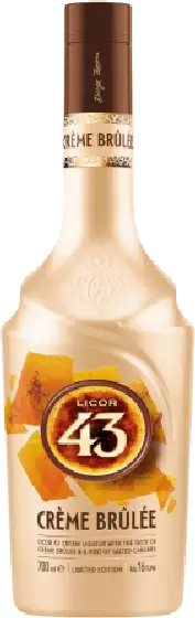 Een fles Licor 43, uit het schap in de winkel in Bathmen