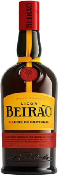 Een fles Licor, uit het schap in de winkel in Bathmen