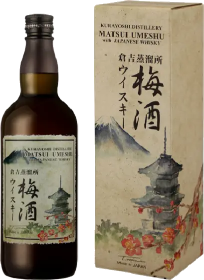 Een fles Matsui, uit het schap in de winkel in Bathmen