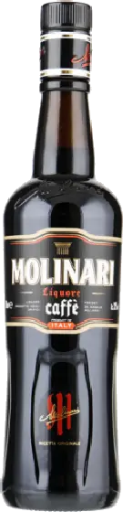 Een fles Molinari Sambuca, uit het schap in de winkel in Bathmen