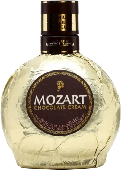 Een fles Mozart, uit het schap in de winkel in Bathmen