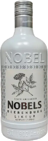 Een fles Nobels, uit het schap in de winkel in Bathmen