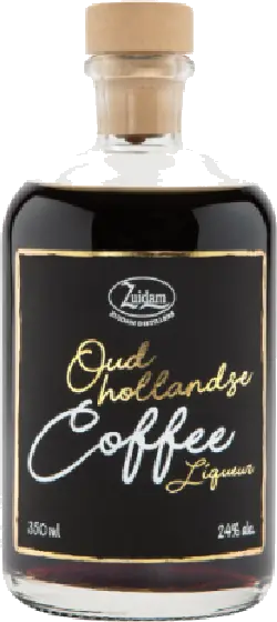 Een fles Oud Hollandse, uit het schap in de winkel in Bathmen