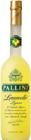 Een fles Pallini, uit het schap in de winkel in Bathmen