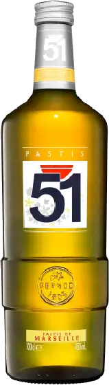 Een fles PASTIS, uit het schap in de winkel in Bathmen