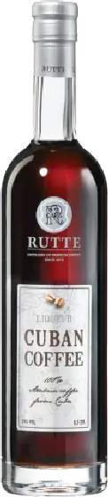 Een fles Rutte, uit het schap in de winkel in Bathmen