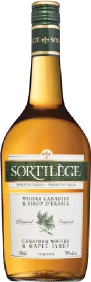 Een fles Sortilège, uit het schap in de winkel in Bathmen