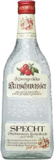 Een fles Specht, uit het schap in de winkel in Bathmen
