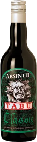 Een fles TABU, uit het schap in de winkel in Bathmen