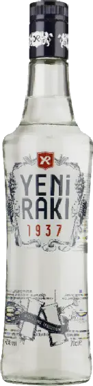 Een fles Yeni, uit het schap in de winkel in Bathmen