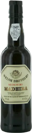 Een fles WELSH BROTHERS Madeira, uit het schap in de winkel in Bathmen